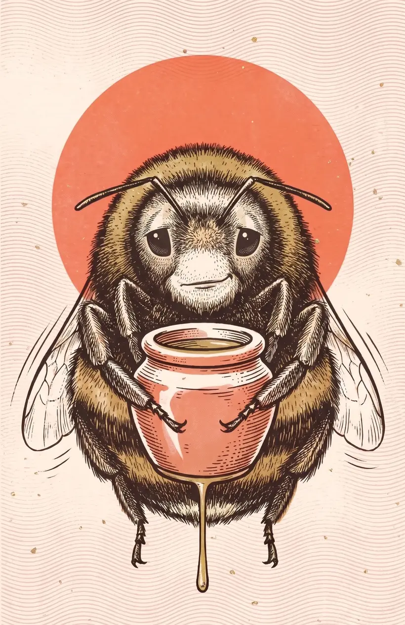 The Busy Bee — Earns a lot, keeps none