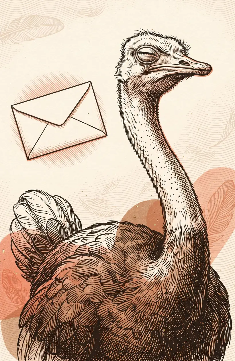 The Ostrich — Financial Avoider (fear)