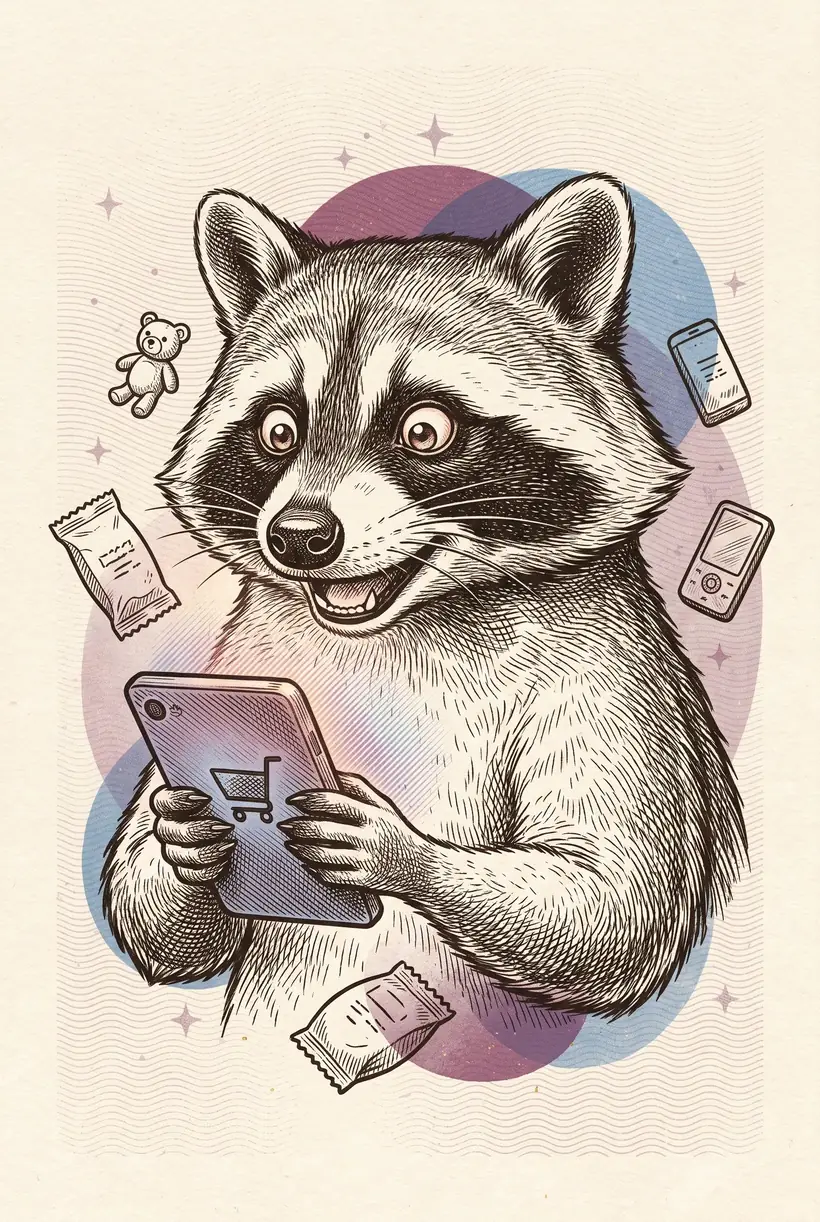 The Raccoon — Late-Night Impulse